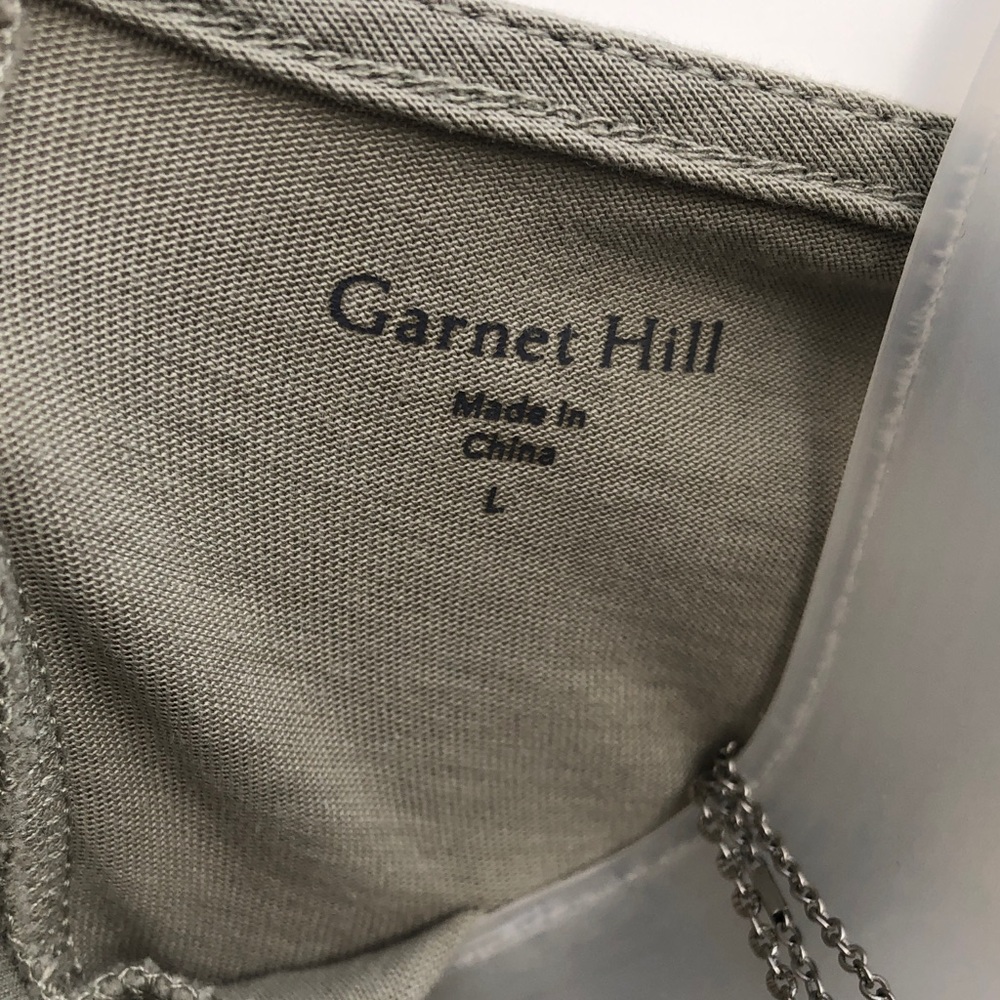 Garnet Hill Sage Green Women's Tank Top - Picture 9 of 9